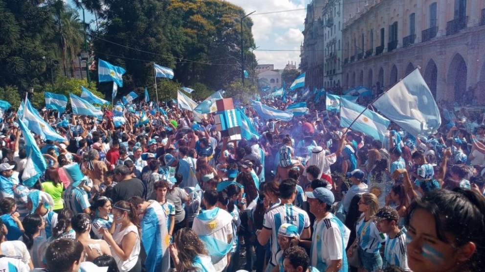 Más de 100 mil personas participaron de los festejos por la Selección Argentina en Salta