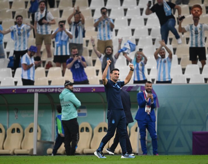 Scaloni, emocionado y feliz: «Argentina está en el pedestal del fútbol»