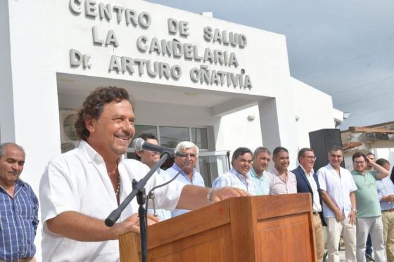 Sáenz inauguró la ampliación del Centro de salud de La Candelaria