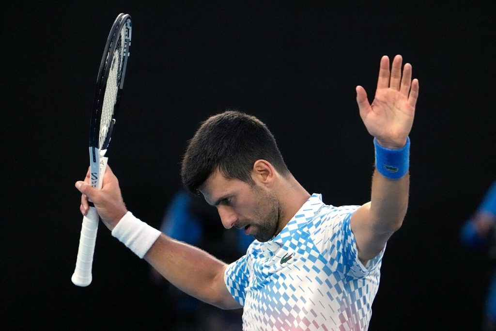 Novak Djokovic se metió a puro récord en las semifinales del Abierto de Australia