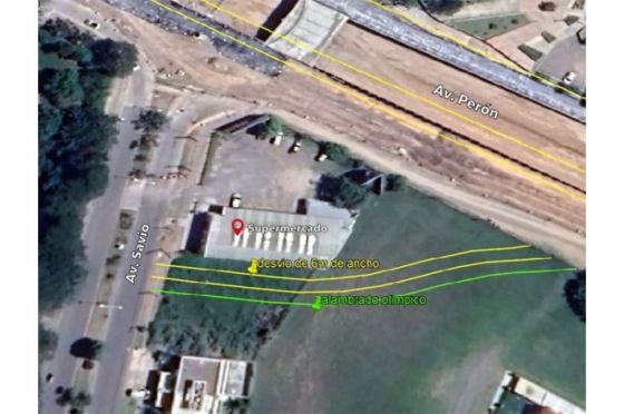 Habilitan un paso alternativo para salir de barrio Grand Bourg