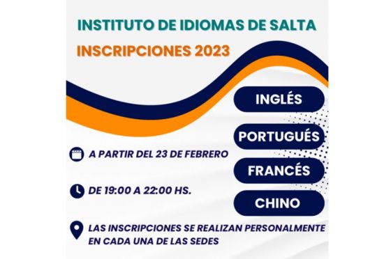 Se abrieron las inscripciones en los institutos de idiomas
