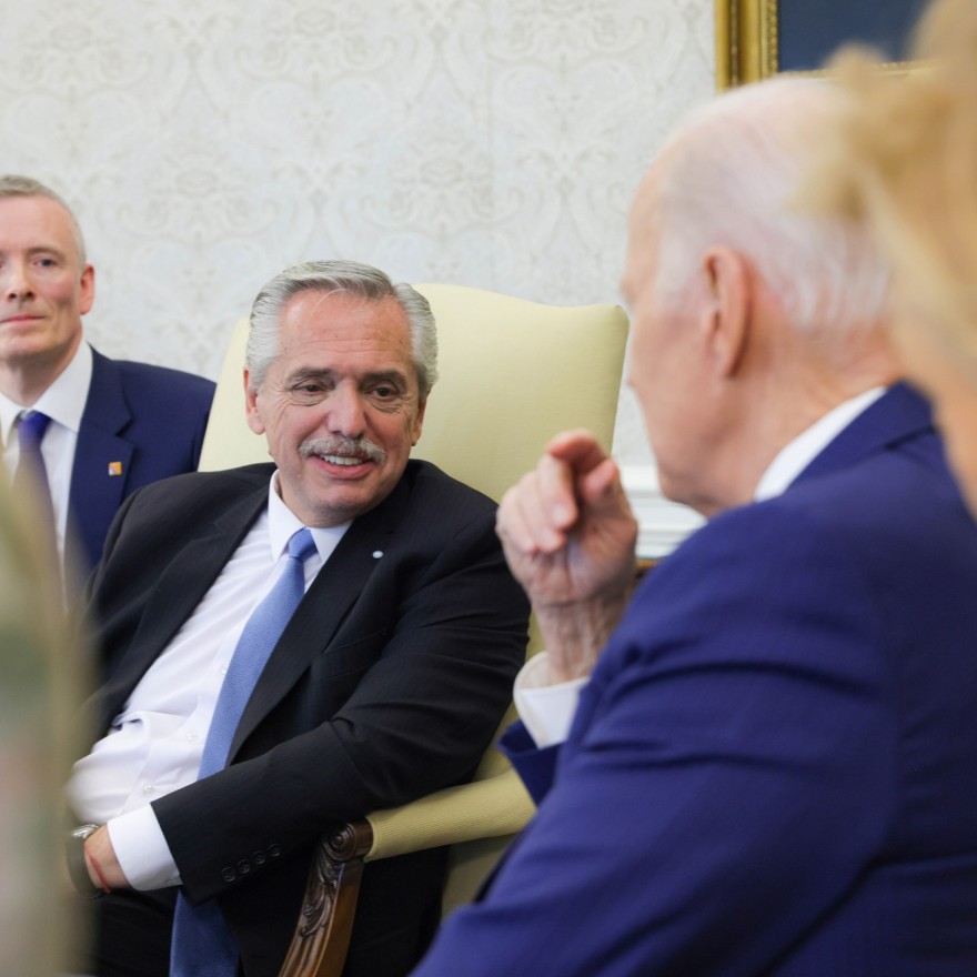 Alberto confirmó que Biden le reclamó por la presencia de China en Argentina