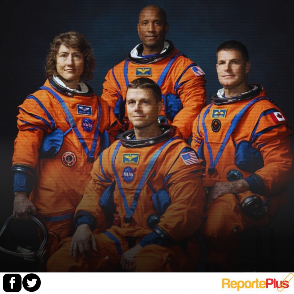 La NASA anunció quiénes son los cuatro astronautas que reanudarán los viajes tripulados a la Luna