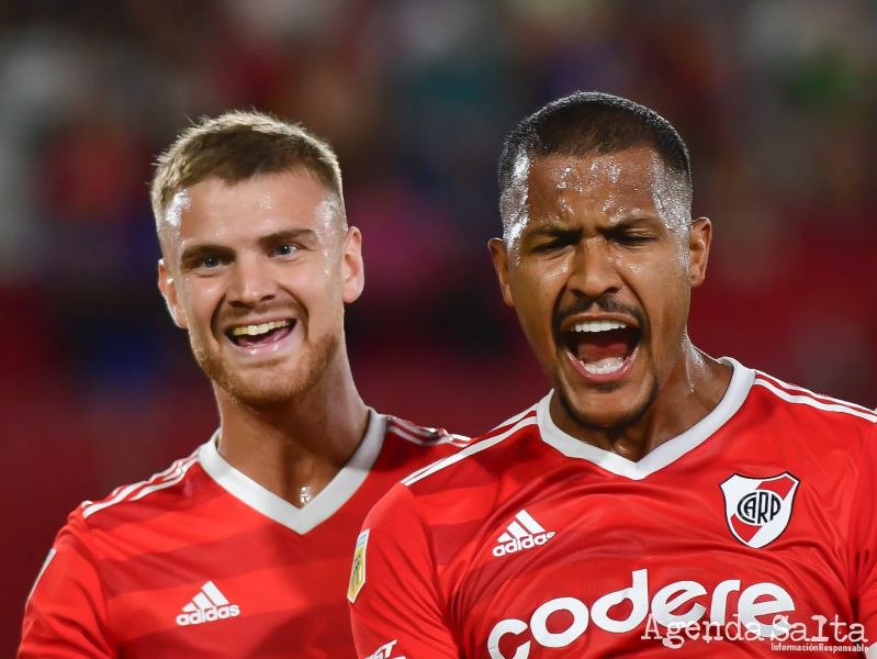 Demichelis elogió a Rondón tras el triunfo de River y explicó los cambios en el equipo