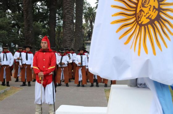 Sáenz: encabezó el acto conmemorativo del General Güemes