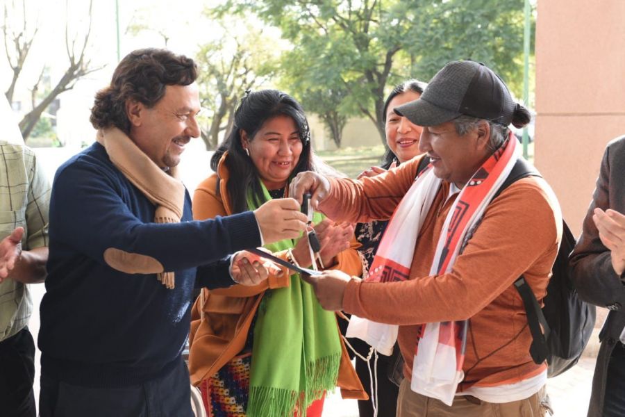 Sáenz se reunió con las nuevas autoridades del Consejo Directivo del IPPIS