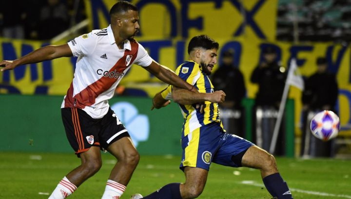 En un partidazo, River Plate le empató 3-3 a Rosario Central en la última jugada