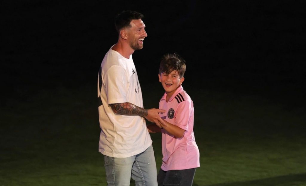 Inter Miami suma a otro Messi a sus filas: Thiago jugará en el equipo Sub-12