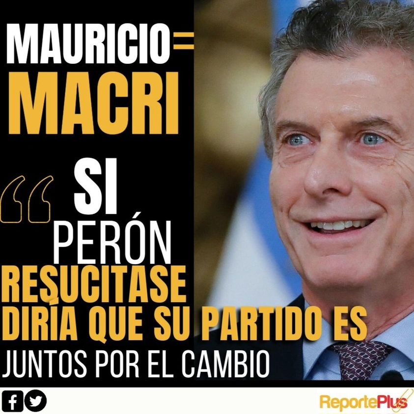 Macri | Si Perón resucitase diría que su partido es JXC