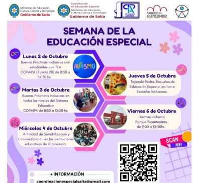 Semana de Educación Especial: comparten buenas prácticas de las escuelas