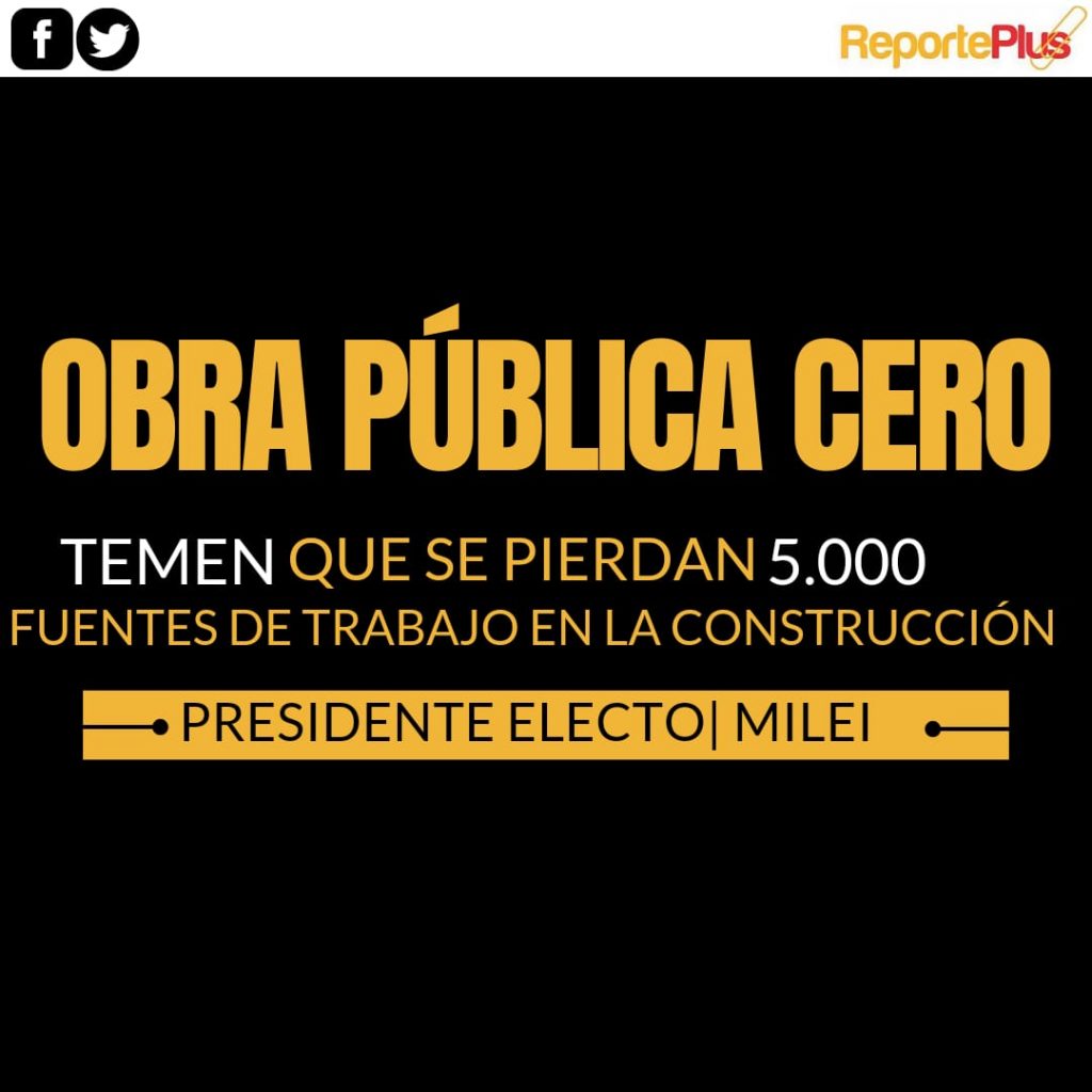 Temor por pérdida de trabajos en la construcción