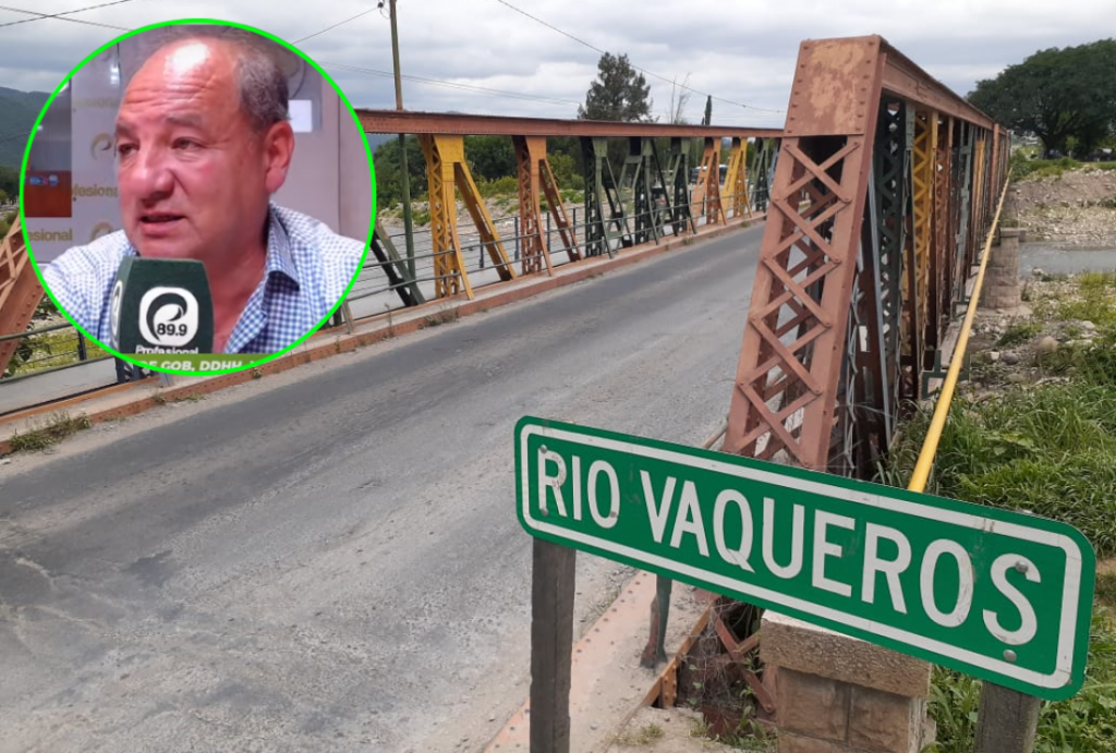 El Gobierno provincial “hará todo lo posible” para avanzar con el puente de Vaqueros