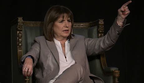 Patricia Bullrich pidió que los extranjeros que toman tierras sean expulsados del país