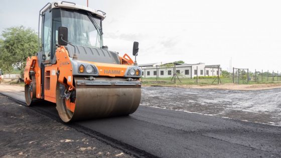 Embarcación suma infraestructura urbana con obras de pavimentación