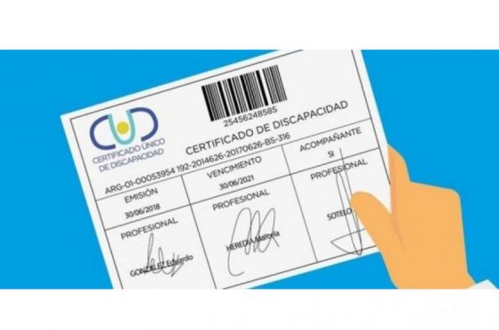 Vencimiento del Certificado Único de Discapacidad