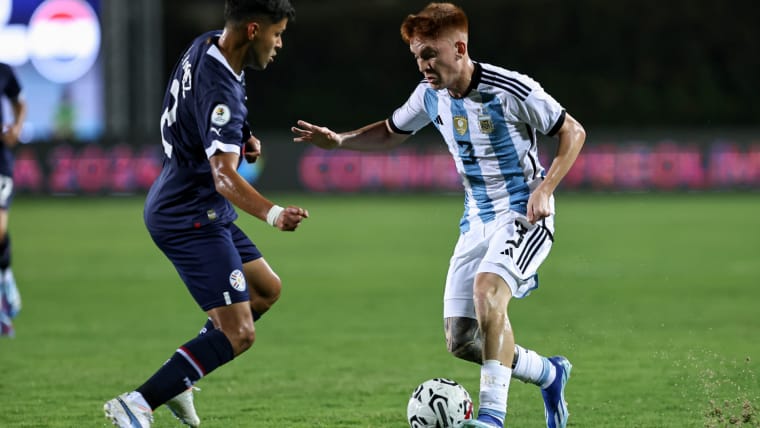 La Selección Argentina Sub 23 empató ante Paraguay en el debut en el Preolímpico