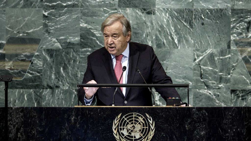 «Nuestro mundo ha entrado en una era de caos», alertó el jefe de la ONU