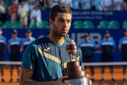 Argentina Open: Díaz Acosta venció a Jarry y se consagró campeón