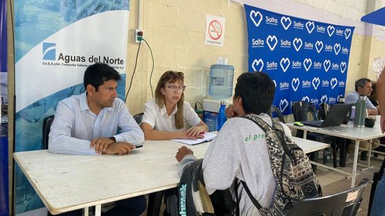 Aguas del Norte participó de “La Muni en tu barrio”