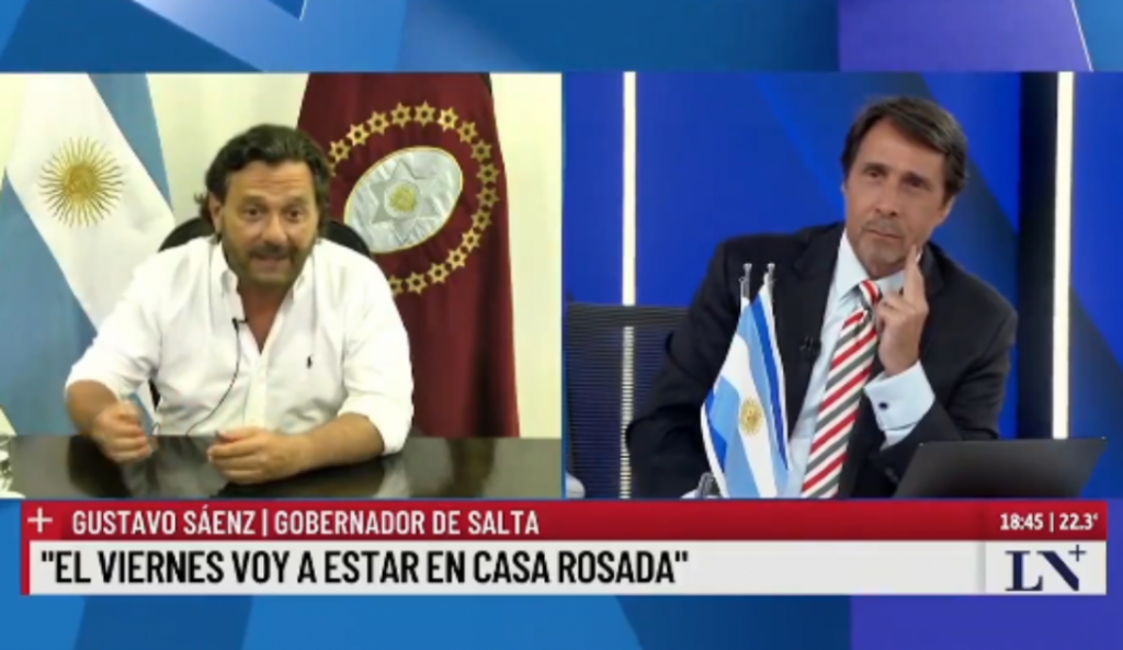 Gustavo Sáenz confirmó su asistencia a la reunión por el Pacto de Mayo