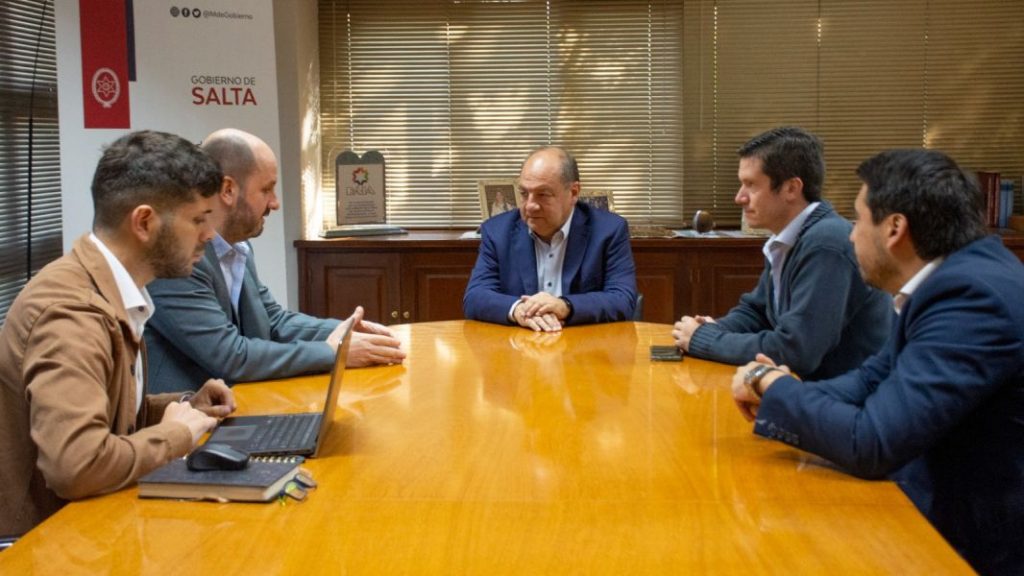 El ministro Villada recibió al representante de Google Cloud en Argentina