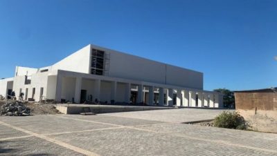 Sáenz anunció que está próxima a finalizar la obra del Centro de Convenciones de Cafayate