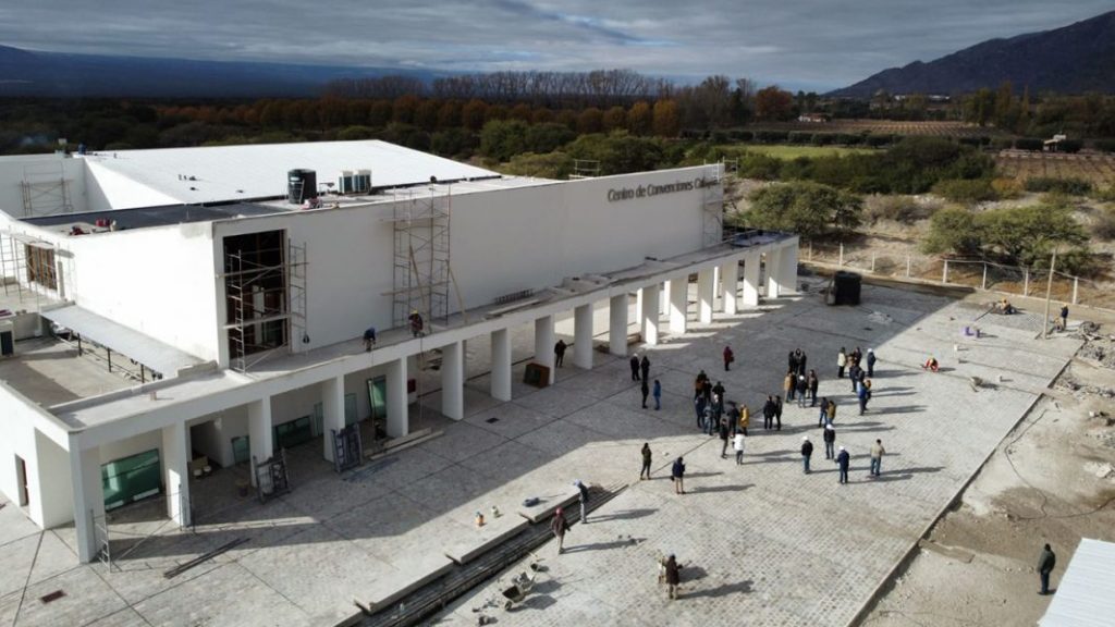 En julio se inaugurará la obra del Centro de Convenciones de Cafayate