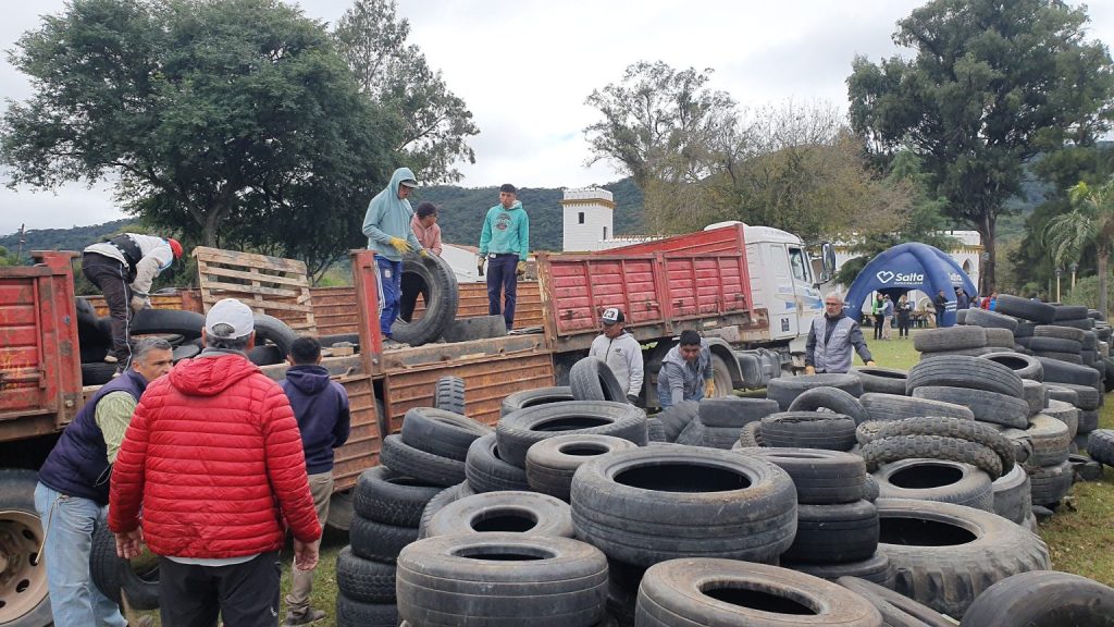 La Municipalidad lleva recolectadas más de 100 toneladas de neumáticos en desuso