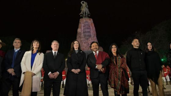 El gobernador Sáenz y la vicepresidenta Villarruel homenajearon al General Güemes