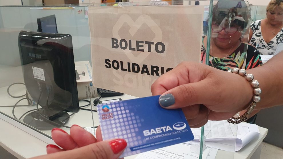 Boleto Solidario : ya se puede realizar el trámite