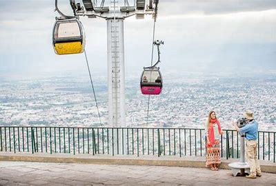 Se celebró el Día de la Bandera en el Teleférico San Bernardo