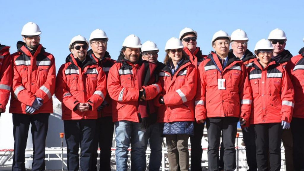 Gustavo Sáenz, inauguró la primera planta de producción de litio en Salta