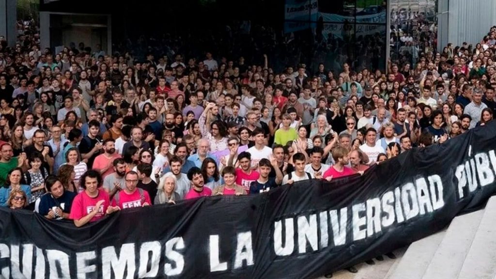 Conflicto universitario: nueva semana con paros y se palpita otra marcha nacional