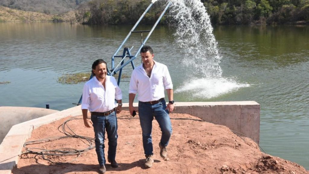 Con fondos del la provincia se finalizó la obra civil del alteo en dique El Limón