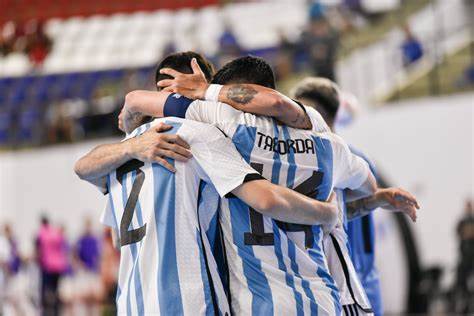 ¡Semifinalistas! La Selección Argentina enfrentará a Francia en la semifinal del Mundial de Futsal