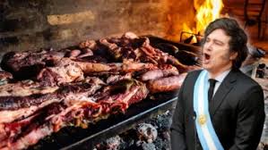 Milei recibió con un asado a los 87 legisladores que avalaron el veto