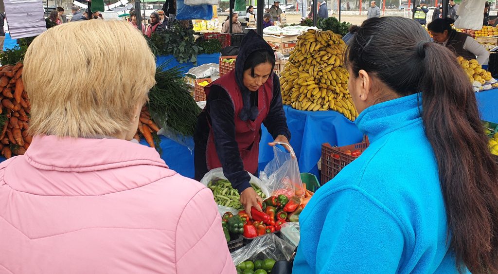 Se realizo una nueva jornada del MERCADO EN TU BARRIO