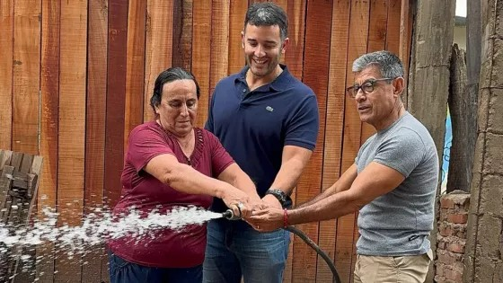 Aguas del Norte habilitó la red de agua potable en el barrio Tartaguito, en Tartagal