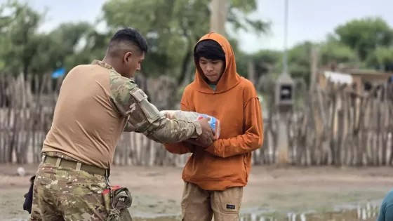 Río Pilcomayo: el trabajo de asistencia y contención es de 24 horas en todo el territorio afectado