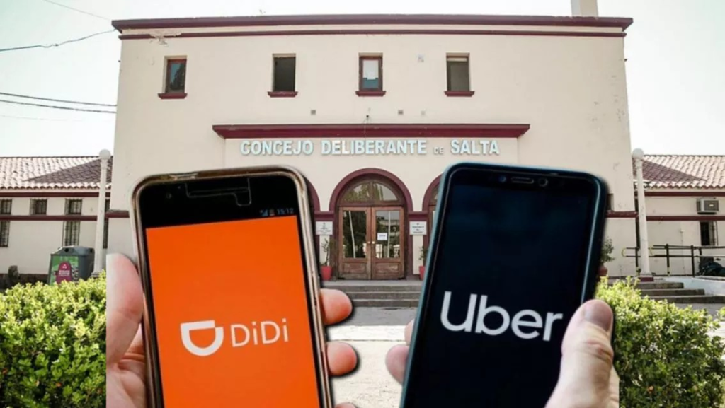 Uber, DiDi y demás aplicaciones de transporte ya son legales en Salta