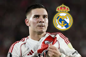 River y Real Madrid negocian la fecha de salida de Mastantuono, que firmará por seis años