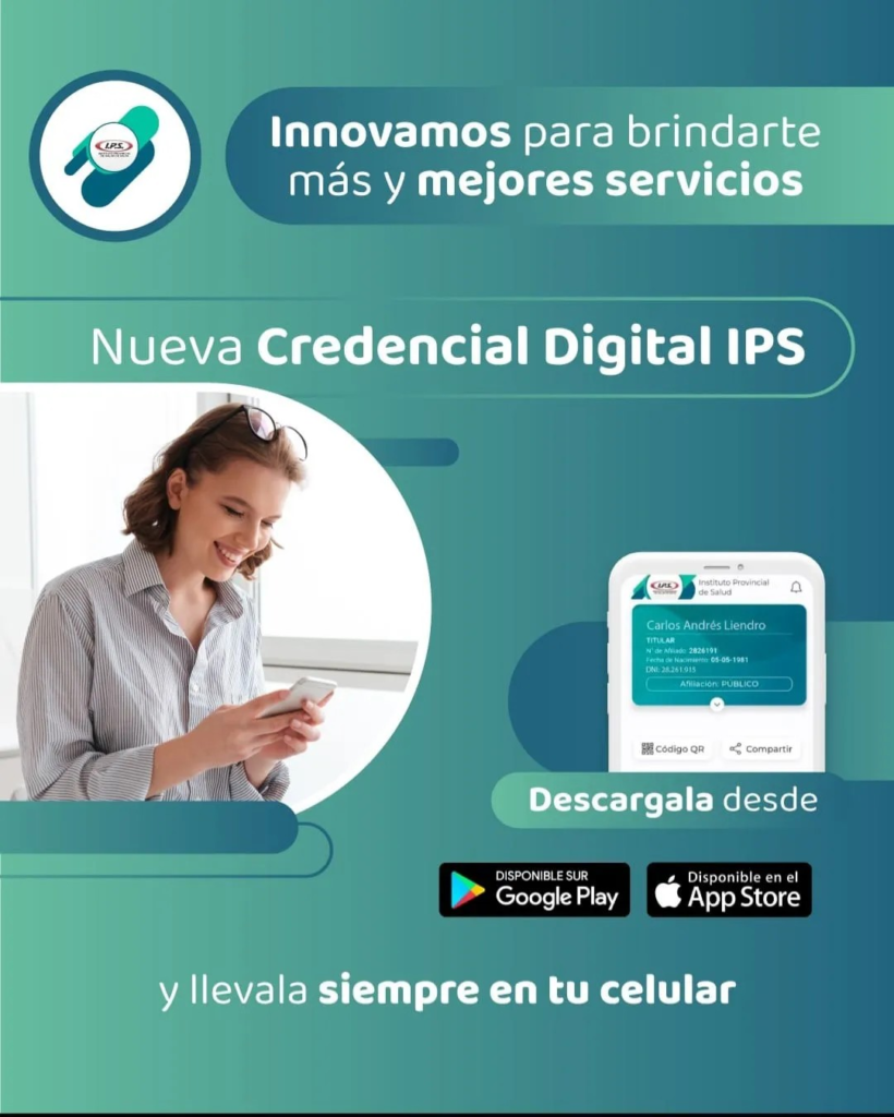 El IPS implementa la nueva versión de su credencial digital para afiliados