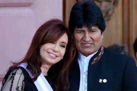 Evo Morales se comparó y solidarizó con CFK: “Cuando no nos pueden ejecutar con balas lo hacen con leyes”