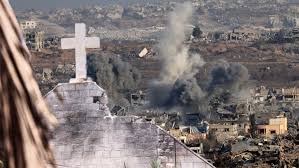 Israel bombardeó la única iglesia católica en Gaza