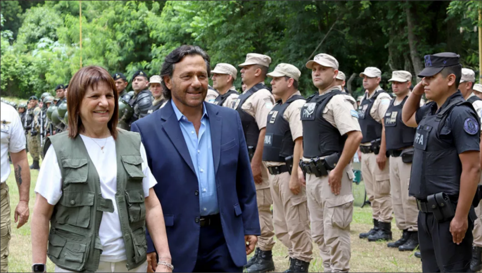 “Delincuentes presos; rutas ilegales cerradas”: Bullrich celebró el golpe a Finca Karina en Aguas Blancas