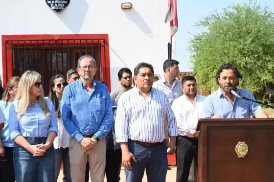 Sáenz inauguró la sección Investigación Narcocriminal en Apolinario Saravia