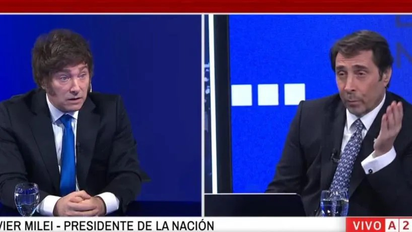 «¡Vamos! ¡Dígame! ¿A ver?»: Máxima tensión al aire, durísimo cruce en vivo entre el presidente Milei y Eduardo Feinmann
