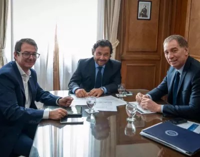 El gobernador Sáenz gestionó con el Ministro del Interior la continuidad de obras federales