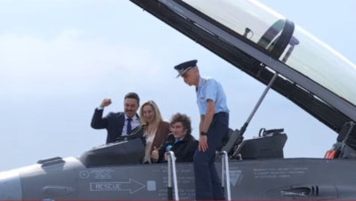 Con fuertes críticas al kirchnerismo, Milei celebró la llegada de los aviones F-16: «Los gobiernos anteriores nos habían dejado indefensos»